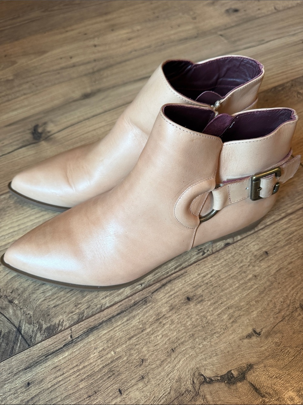 GIROTTI Milano Custom Handmade Leather Duck Bootie EU 40 Waterproof Rain Outdoor